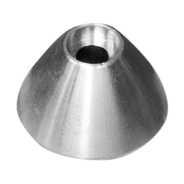 Zinc Sidepower - Sleipner propeller nut Ø25,6 H.15,2